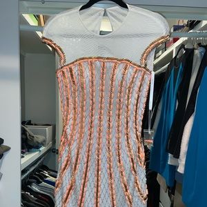 Rachel Allan Beaded Dress
